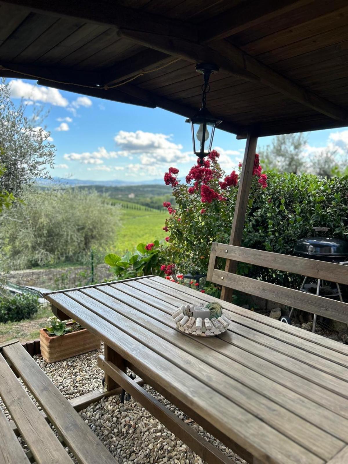 Appartamento Casa Guardiavigna In Chianti San Gusme Esterno foto